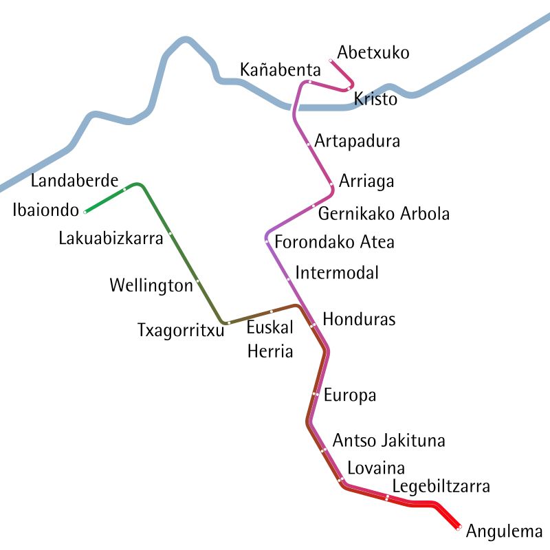 map of vitoria gasteiz